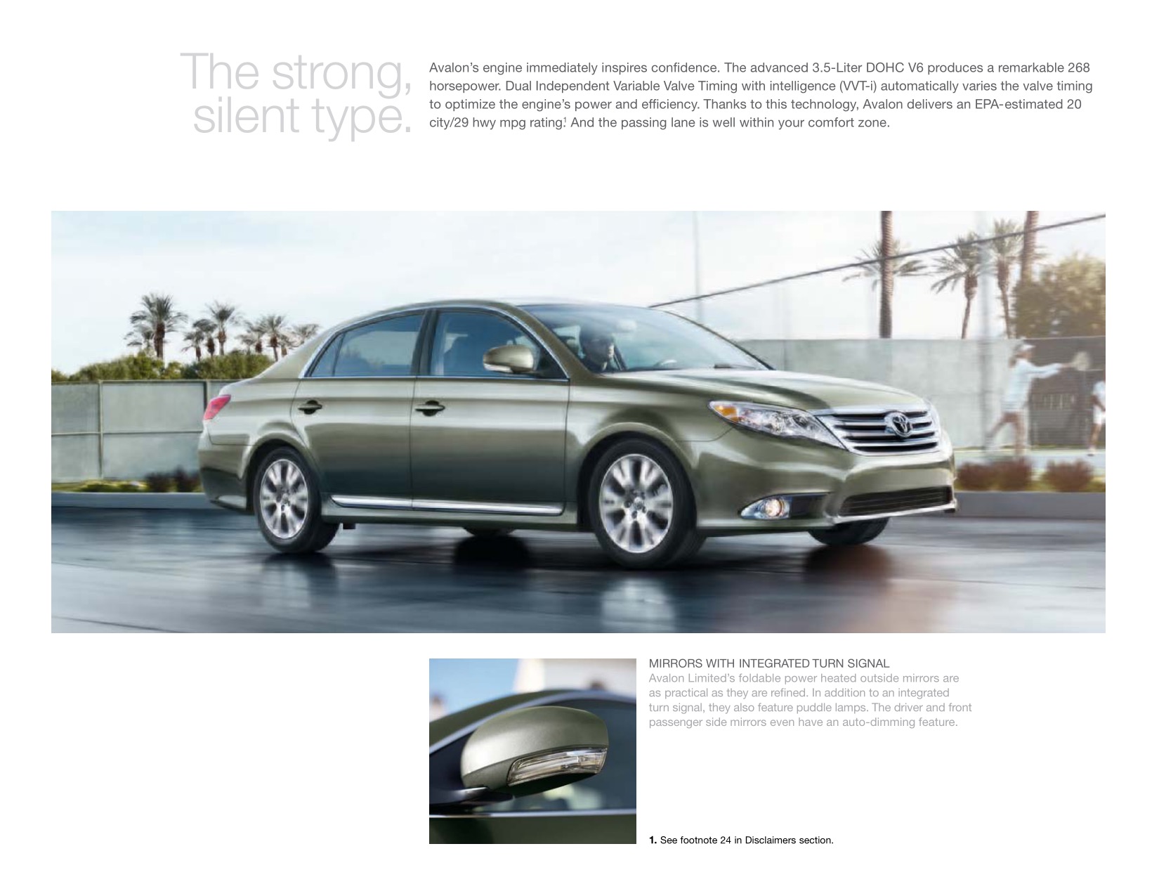 2011 Toyota Avalon Brochure Page 13